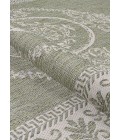 Couristan Recife Sage Leaf/Ivory 1078/4412 2 ft. 3 in. X 7 ft. 10 in. Rectangle Rug