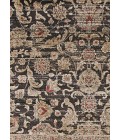 Couristan Zahara Embellished Blossom Extra Large Black/Red/Oatmeal Area Rug