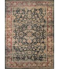 Couristan Zahara Embellished Blossom Extra Large Black/Red/Oatmeal Area Rug