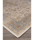 Couristan Zahara Embellished Blossom Extra Large Light Blue/Oatmeal Area Rug