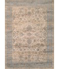 Couristan Zahara Embellished Blossom Extra Large Light Blue/Oatmeal Area Rug