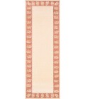 Couristan Recife Tropics 2' x 4' Natural/Terra Cotta Area Rug