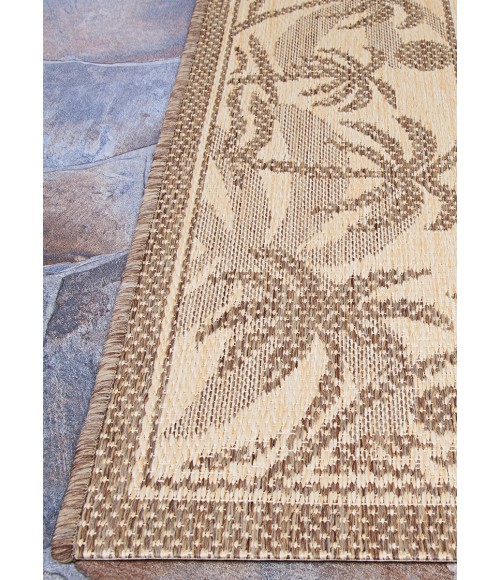 Couristan Recife Island Retreat 6' x 9' Beige/Natural Area Rug