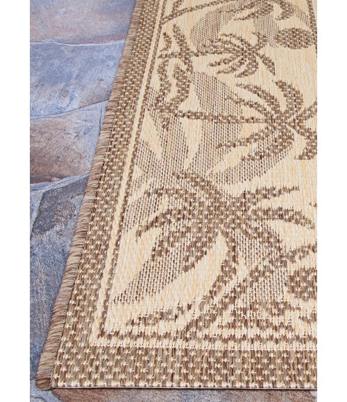 Couristan Recife Island Retreat 5' x 8' Beige/Natural Area Rug