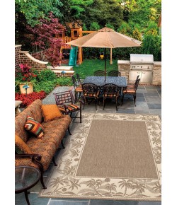 Couristan Recife Island Retreat Beige/Natural Area Rug 5 ft. 10 in. X 9 ft. 2 in. Rectangle