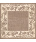 Couristan Recife Island Retreat 9' Round Beige/Natural Area Rug