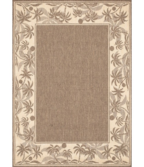 Couristan Recife Island Retreat 5' x 8' Beige/Natural Area Rug