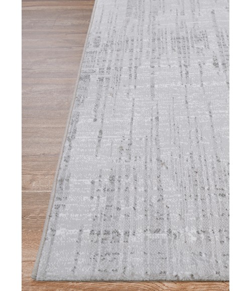 Couristan Marina Snowcap Grey 1258/0911 2 ft. 2 in. X 7 ft. 10 in. Rectangle Rug
