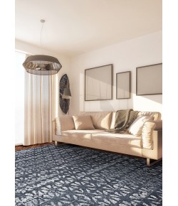 Couristan Marina Grisaille Confedgrey/Ivory Area Rug 5 ft. 3 in. X 7 ft. 6 in. Rectangle