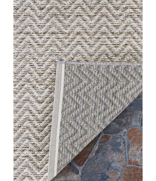 Couristan Cape Marion 2' x 4' Light Brown/Ivory Area Rug