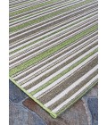 Couristan Cape Brockton 8' Runner Hunter Green/Brown Area Rug