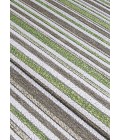Couristan Cape Brockton 8' Runner Hunter Green/Brown Area Rug
