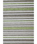 Couristan Cape Brockton 8' Runner Hunter Green/Brown Area Rug