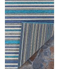 Couristan Cape Brockton 2' x 4' Cobalt/Teal Area Rug