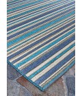 Couristan Cape Brockton 2' x 4' Cobalt/Teal Area Rug