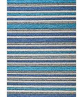 Couristan Cape Brockton 2' x 4' Cobalt/Teal Area Rug