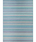 Couristan Cape Brockton 2' x 4' Cobalt/Teal Area Rug