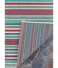 Couristan Cape Brockton 8' Runner Purple/Multi Area Rug