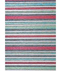 Couristan Cape Brockton 8' Runner Purple/Multi Area Rug