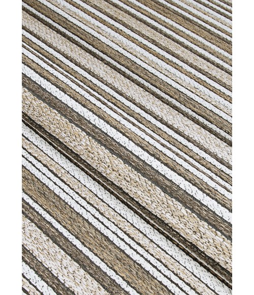 Couristan Cape Brockton 2' x 4' Light Brown/Ivory Area Rug