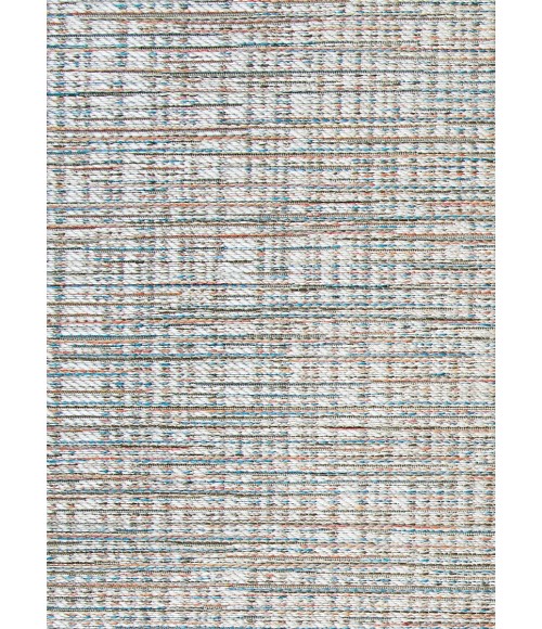 Couristan Cape Falmouth 2' x 4' Ivory/Coral Area Rug