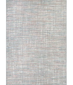 Couristan Cape Falmouth Ivory/Coral Area Rug 6 ft. 6 in. X 9 ft. 6 in. Rectangle