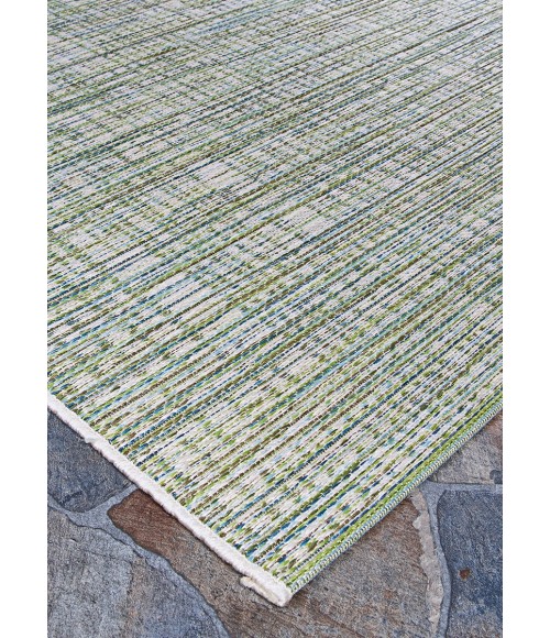 Couristan Cape Falmouth 8' Runner Ivory/Hunter Area Rug