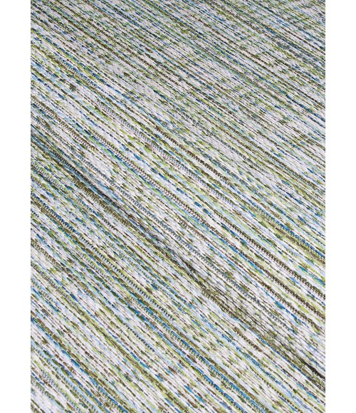 Couristan Cape Falmouth 8' Runner Ivory/Hunter Area Rug