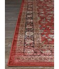 Couristan Zahara Farahan Amulet 2' x 4' Red/Black/Oatmeal Area Rug