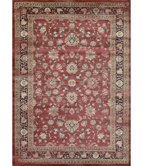 Couristan Zahara Farahan Amulet 2' x 4' Red/Black/Oatmeal Area Rug