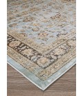 Couristan Zahara Farahan Amulet Extra Large Light Blue/Black Area Rug
