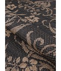 Recife Area Rug Couristan Recife Garden Cottage Long Runner Black/Cocoa Area Rug