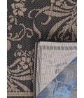 Recife Area Rug Couristan Recife Garden Cottage Long Runner Black/Cocoa Area Rug