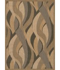 Recife Area Rug Couristan Recife Seagrass 6' x 9' Natural/Black Area Rug