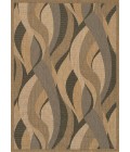 Couristan Recife Seagrass 5' x 8' Natural/Black Area Rug