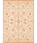 Couristan Recife Veranda 8' Runner Natural/Terra Cotta Area Rug
