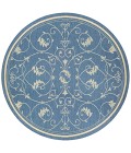 Couristan Recife Veranda Extra Large Champagne/Blue Area Rug