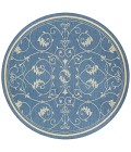 Couristan Recife Veranda 6' x 9' Champagne/Blue Area Rug