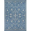 Couristan Recife Veranda Champ/Blue Area Rug 7 ft. 6 in. X 7 ft. 6 in. Square
