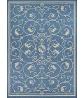 Couristan Recife Veranda 6' x 9' Champagne/Blue Area Rug