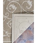 Couristan Recife Veranda 4' x 6' Champagne/Taupe Area Rug