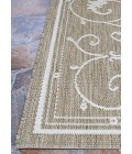 Couristan Recife Veranda Long Runner Champagne/Taupe Area Rug