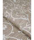 Couristan Recife Veranda 4' x 6' Champagne/Taupe Area Rug