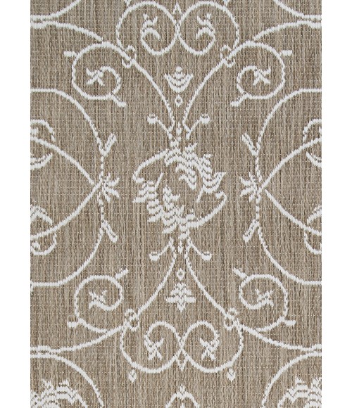 Couristan Recife Veranda Long Runner Champagne/Taupe Area Rug
