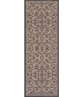 Couristan Recife Veranda 8' x 11' Cocoa/Black Area Rug