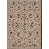 Couristan Recife Veranda Cocoa/Black Area Rug 8 ft. 6 in. X 13 ft. Rectangle