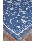 Couristan Recife Veranda Square Ivory/Indigo Area Rug