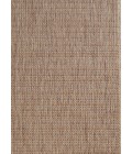 Couristan Recife Wicker Stitch 9' Round Cocoa/Natural Area Rug