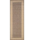 Couristan Recife Wicker Stitch 6' x 9' Cocoa/Natural Area Rug