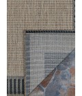 Couristan Recife Cocoa/Black 1681/2500 3 ft. 9 in. X 5 ft. 5 in. Rectangle Rug